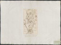 Charta öfver wattu-dragen emellan Philipstad och Wenern.