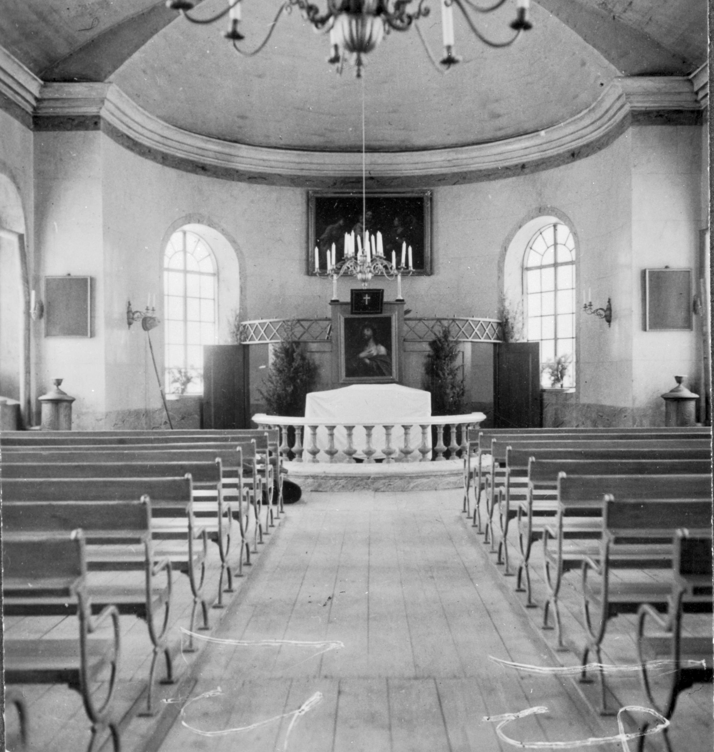 Bertil Waldén, Brevens kyrka
