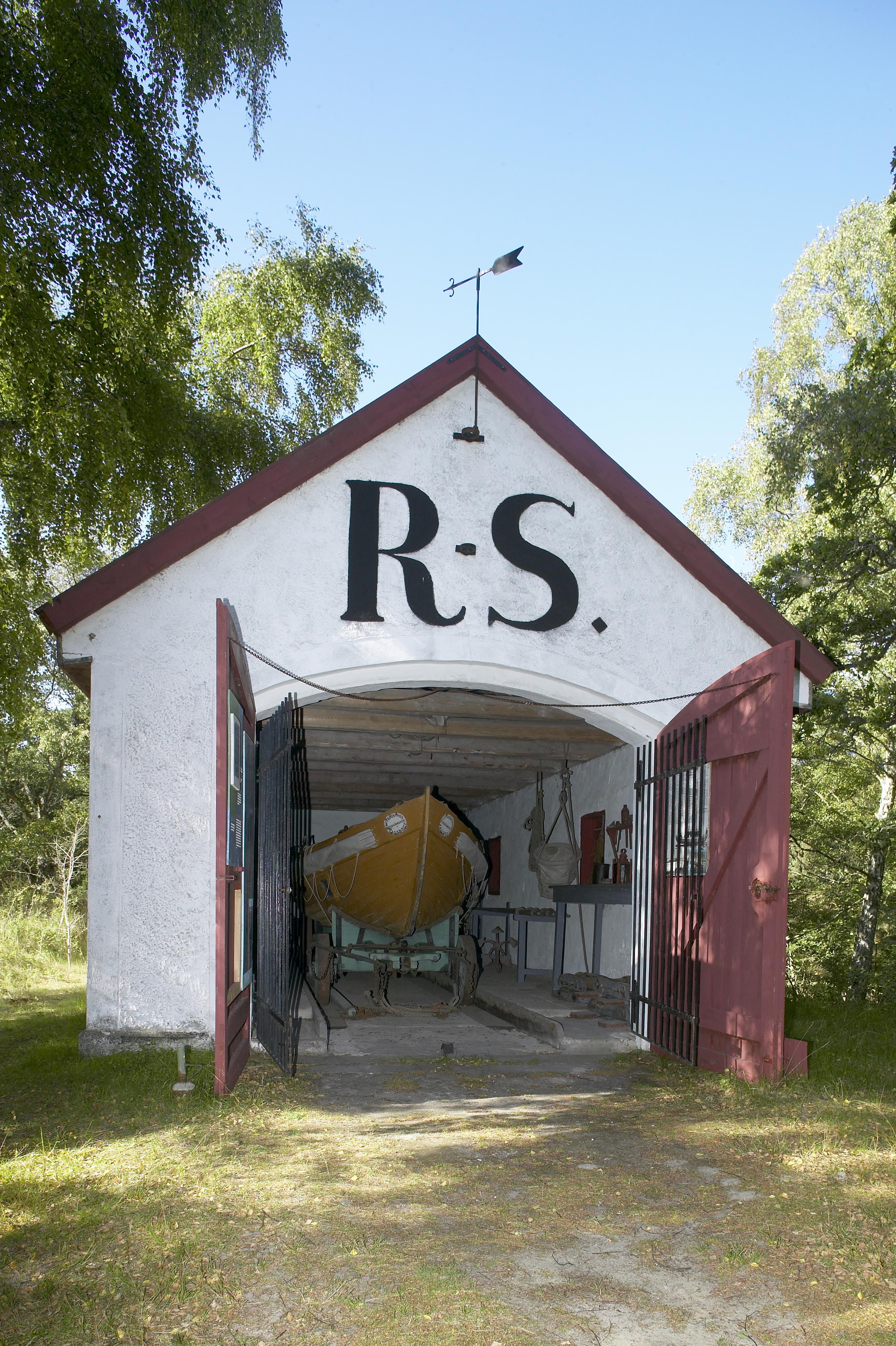 Bengt A Lundberg, Sandhammarens räddningsstation