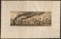 Typus Pugnæ Navalis sudieræ reg: Majestatis Sueciæ, in faucibus lacus Meleri prope Holmiam institutæ, 28 junii. Anno 1673..[Bild]