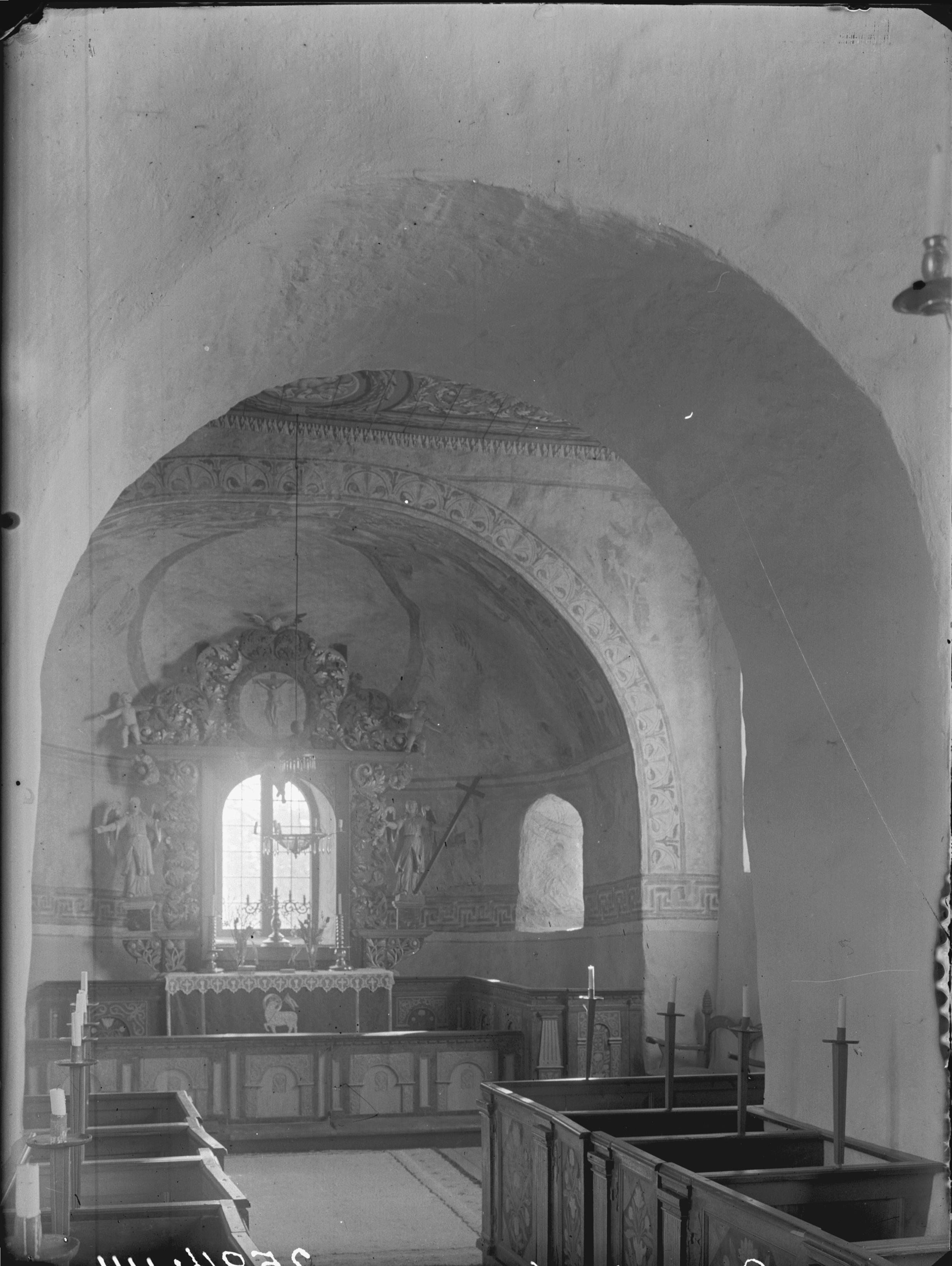 Iwar Anderson, Lannaskede kyrka (Lannaskede gamla kyrka