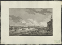 Utsigt af Stockholm från Castelholmen på Stadens östra sida. Vue de Stockholm prise de Castelholmen du côtè oriental de la Ville..[Bild]