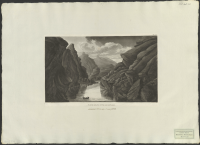 Fleuve d'Alten entre les Montagnes.[Bild]