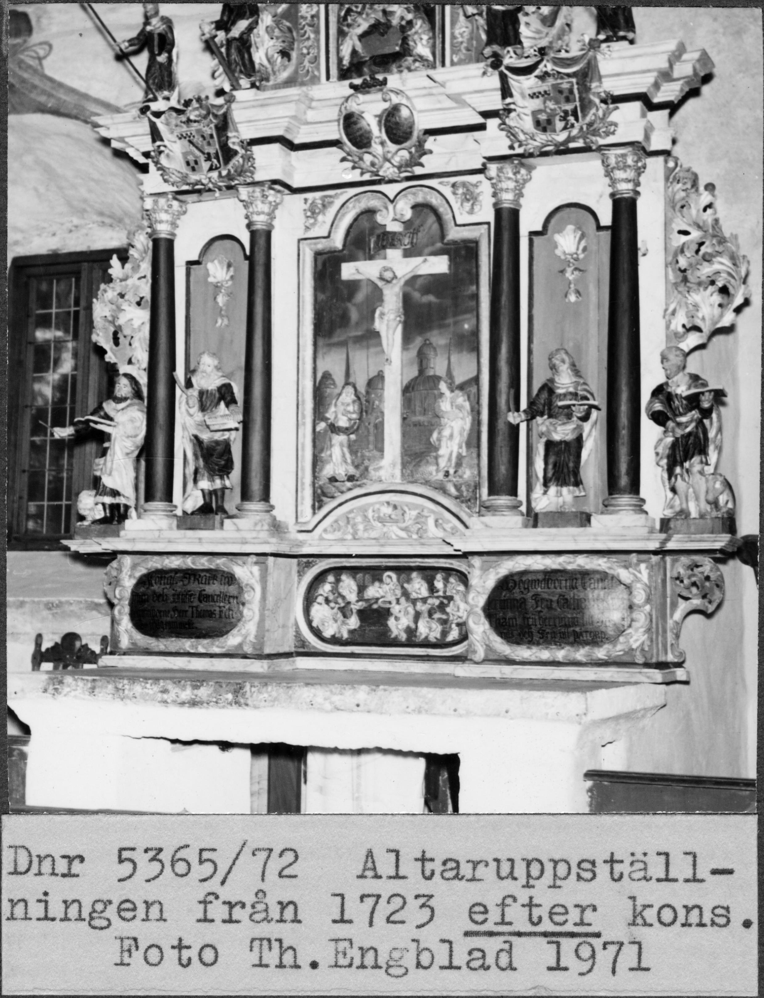 Thorbjörn Engblad, Västerplana kyrka