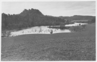 Slottsån, platsen för Örestens medeltidsborg