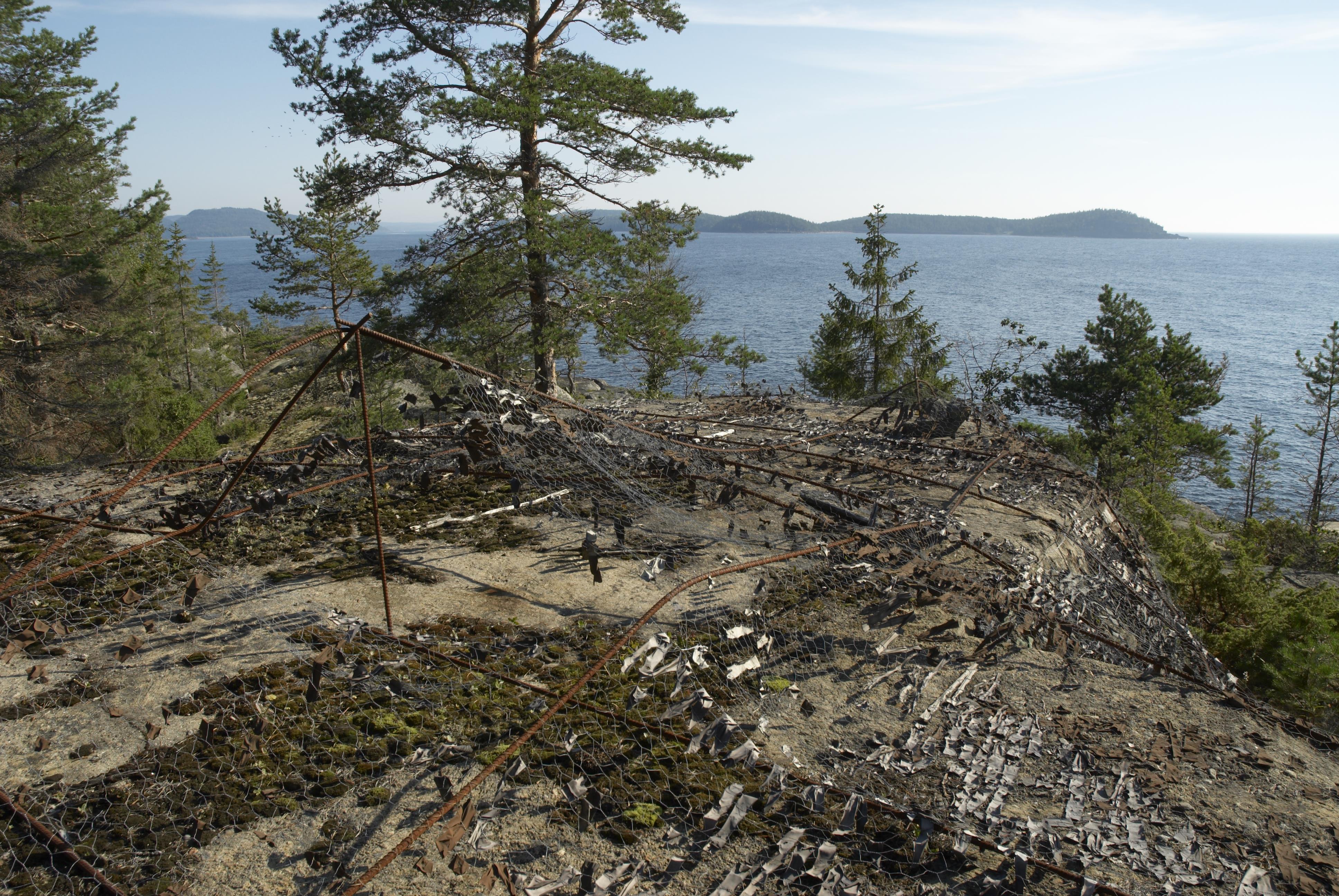 Bengt A Lundberg, Hemsö fästning