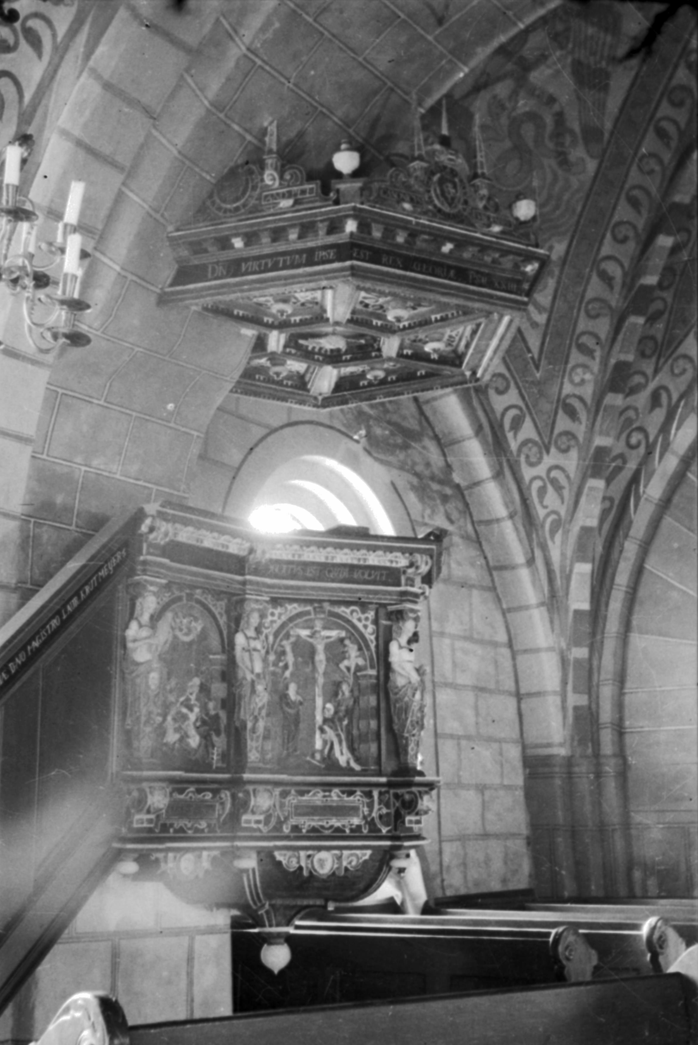 Osvald Owald, Stora Köpinge kyrka