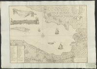 Der Sinus Finnicus von Cronstad bis St. Petersbürg benebst den auf seinen Kusten befindlichen Lusthöfen.[Kartografiskt material]