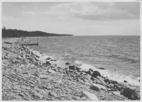 Havsstranden mellan Enerum och Rörstensudd