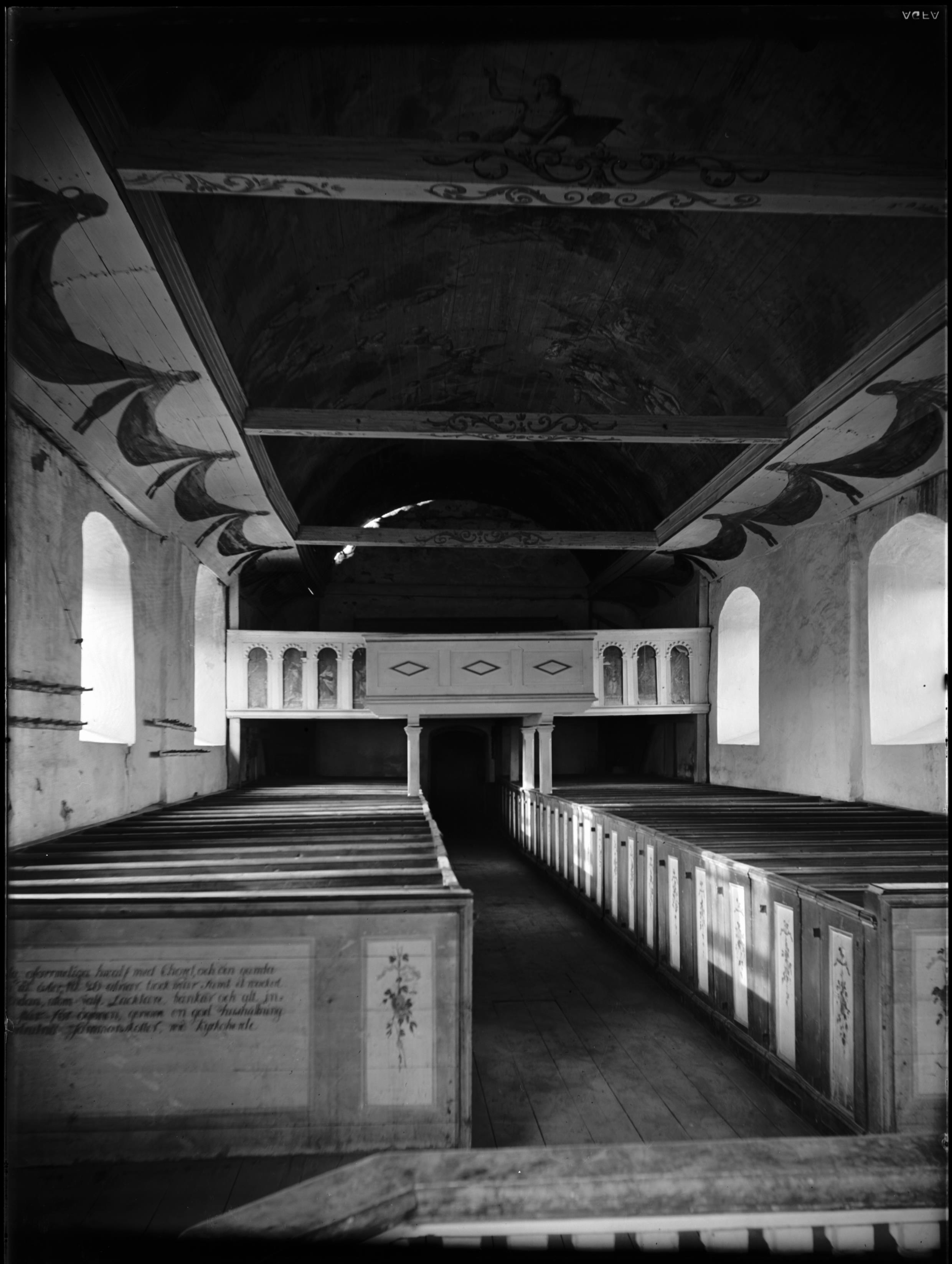 Axel Forssén, Öckerö gamla kyrka