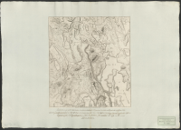 Karta öfver en del af St Mikels socken, som utvisar Savolaxska Brigadens simulaker vid Pangalambi d. 29 juni 1776.[Kartografiskt material]