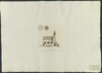 [Ulricehamns kyrka och stadens sigill].[Bild]