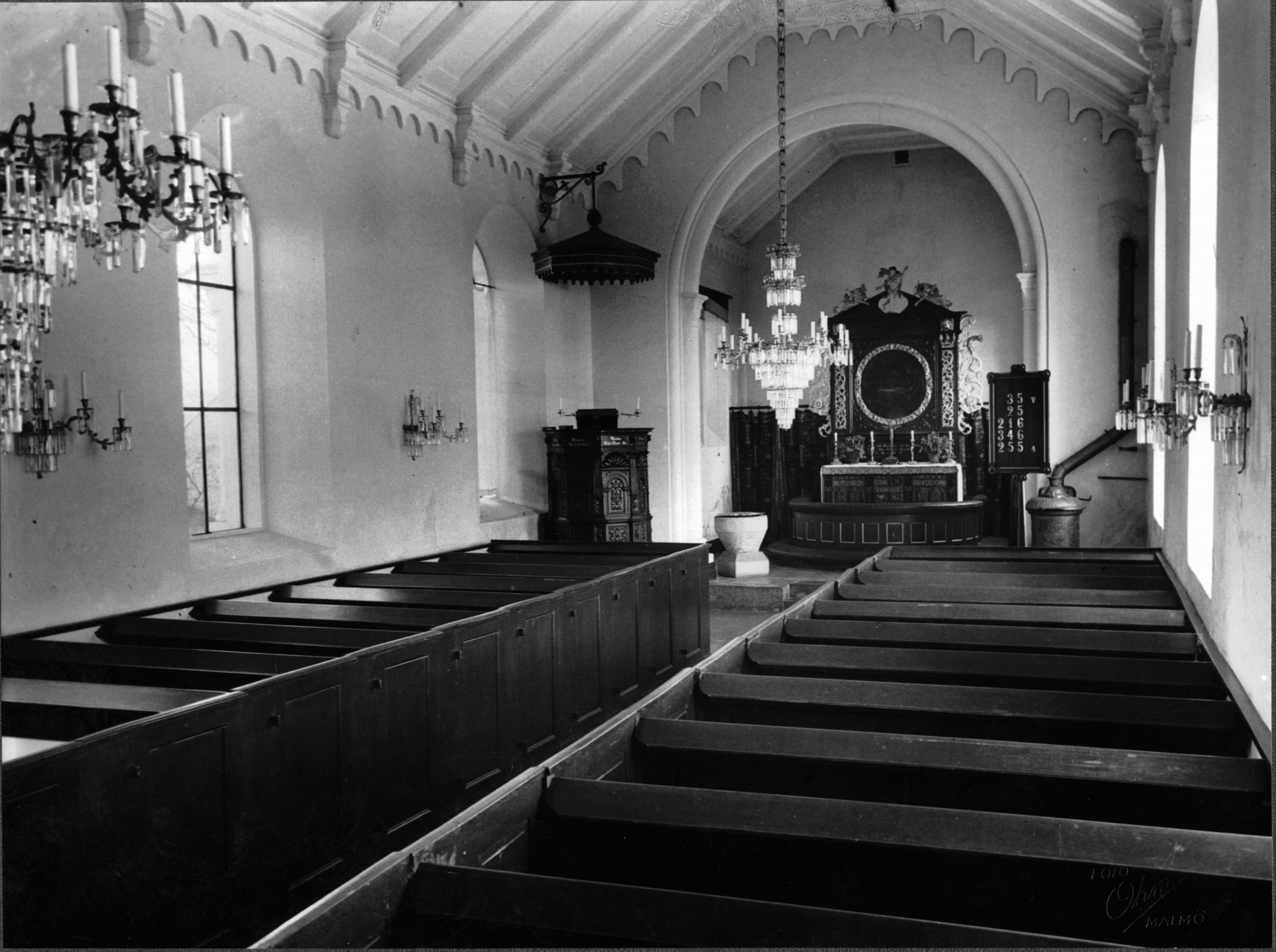 Otto Ohm, Lockarps kyrka