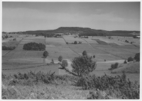 Falbygden sedd från Odens kulle vid Odensberg station