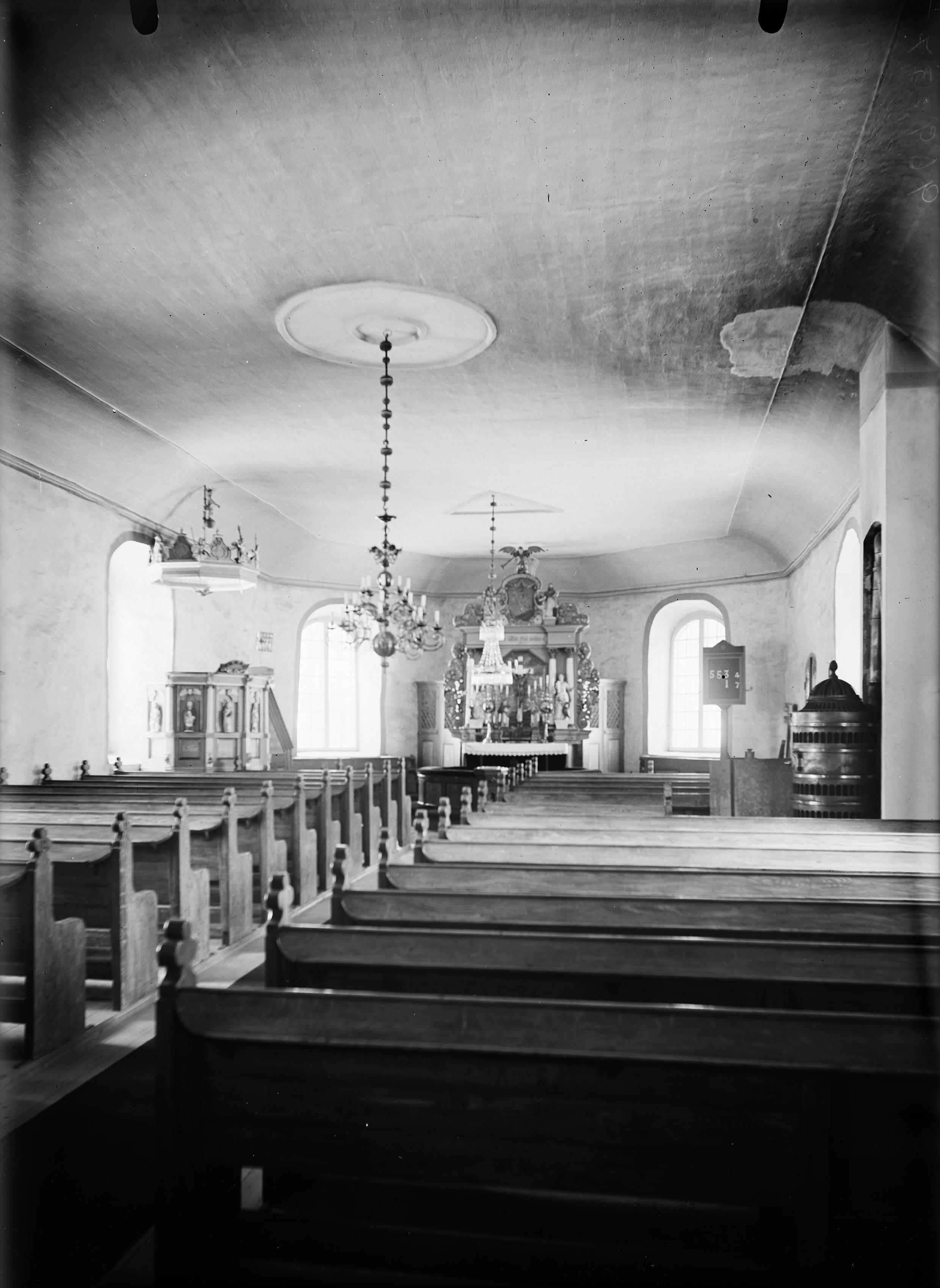 Axel Forssén, Magra kyrka