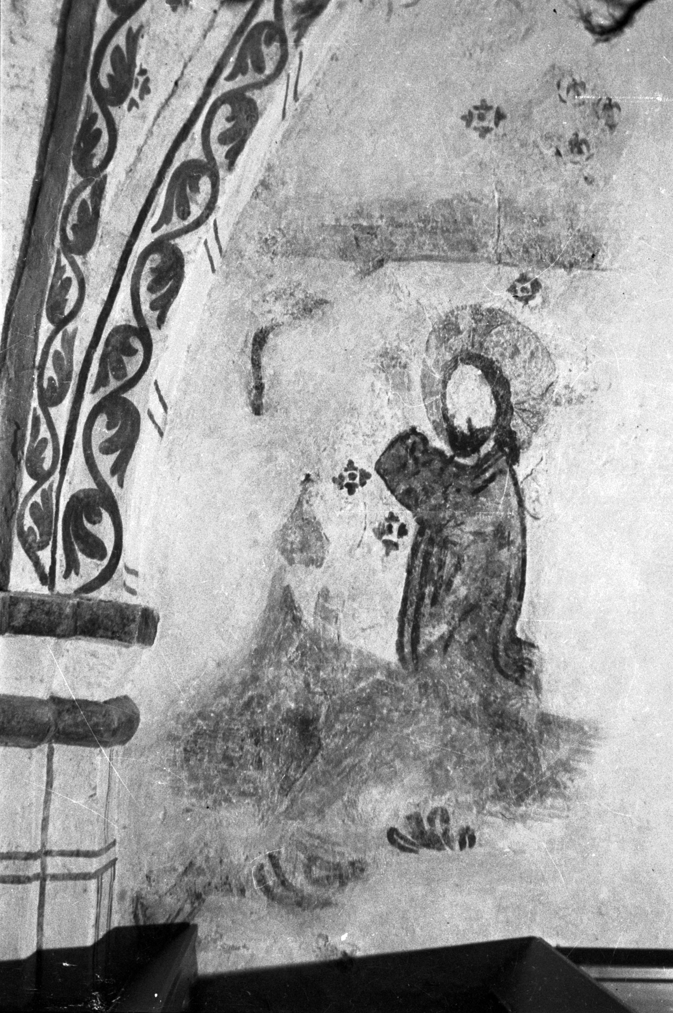 Osvald Owald, Skivarp, Sankt Laurentius kyrka