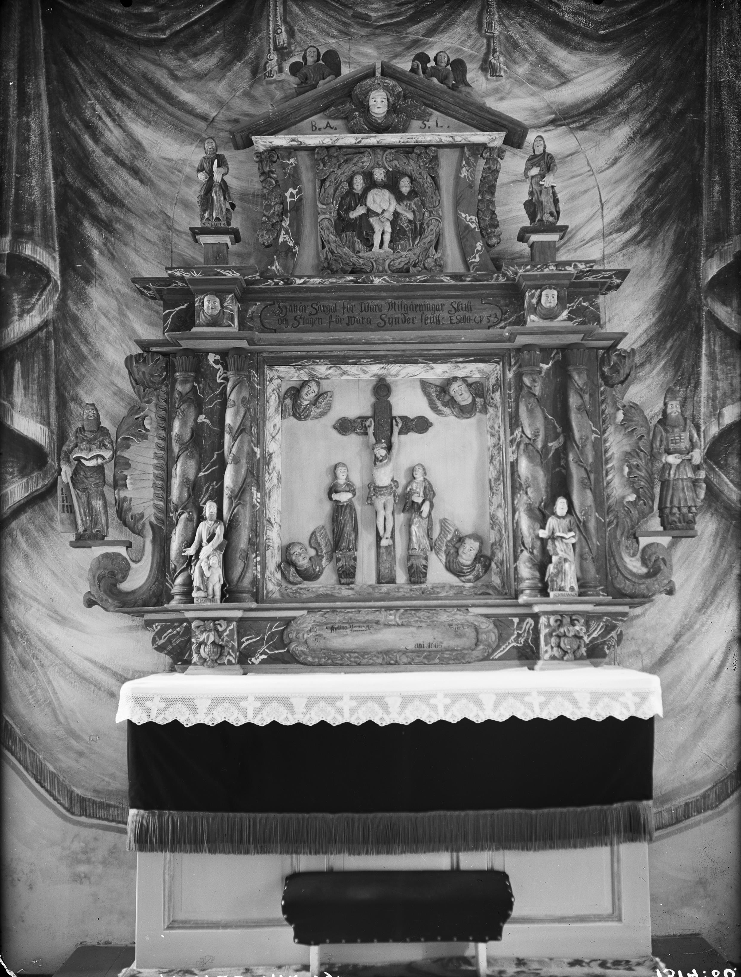 Olle Hellström, Tråvads kyrka
