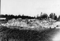 Njurunda, Kvitsle kyrkoruin