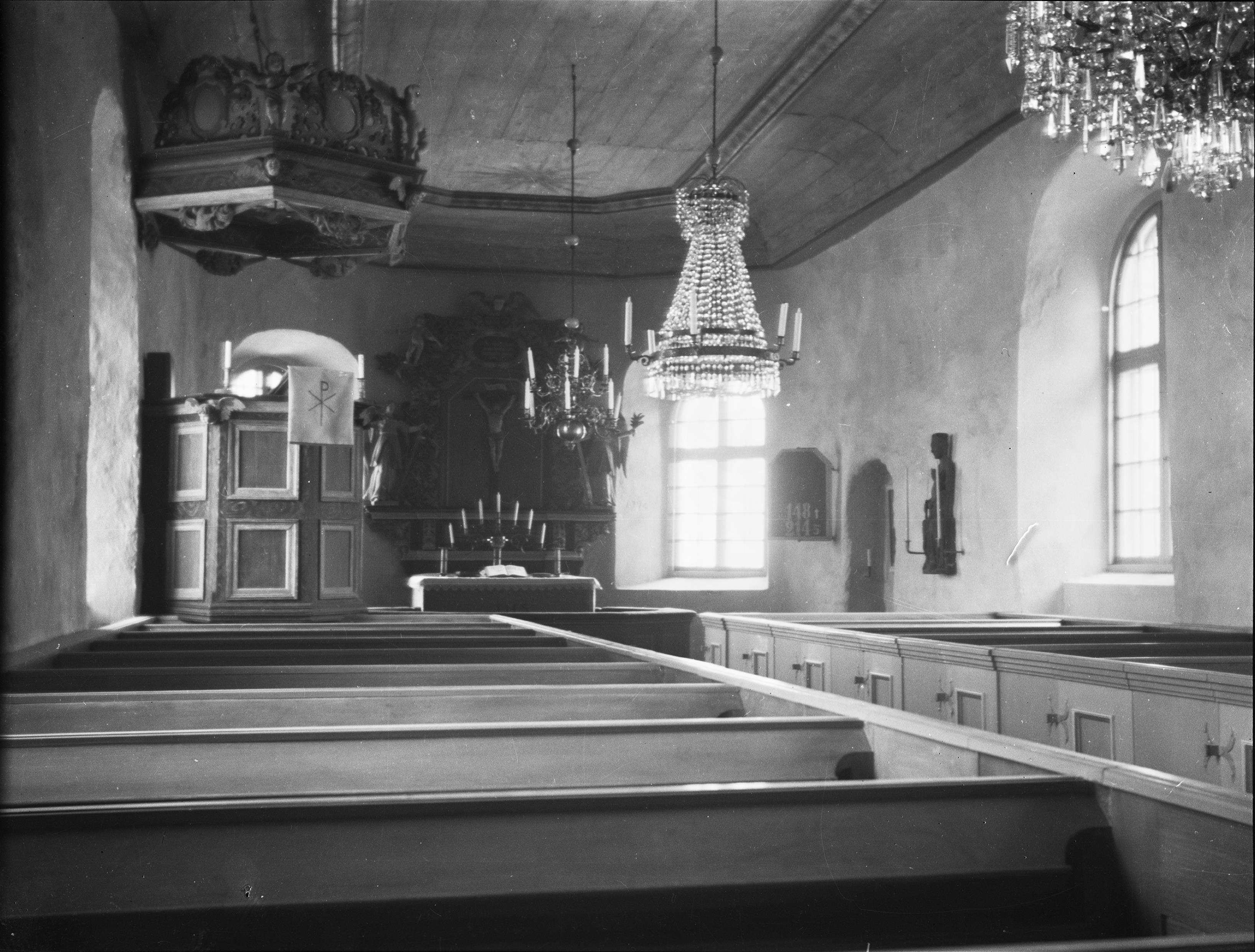 Olle Hellström, Molla kyrka