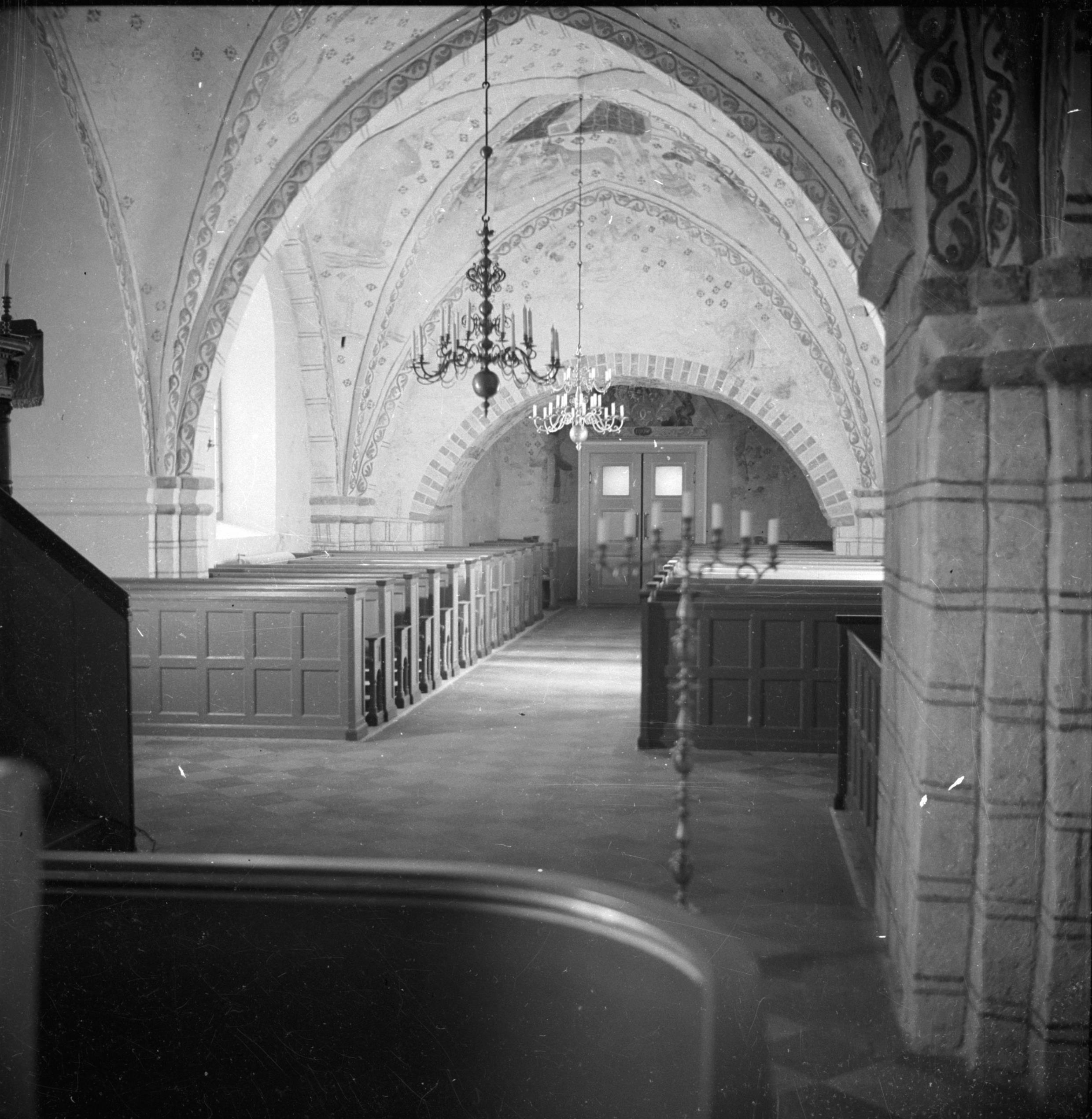 Osvald Owald, Skivarp, Sankt Laurentius kyrka