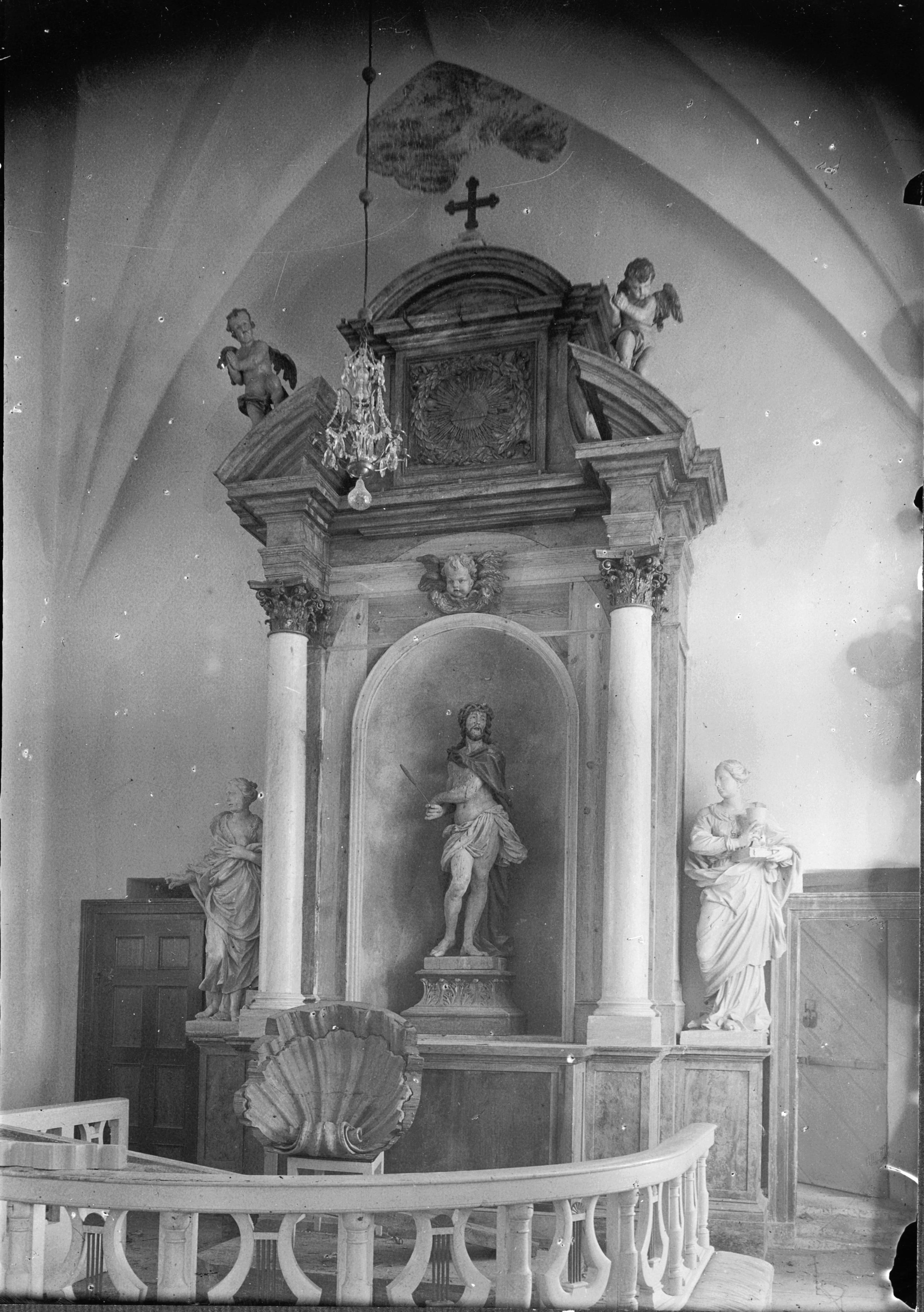 Sigurd Wallin, Ludgo kyrka