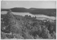 Bengtsbrohöjden från berget