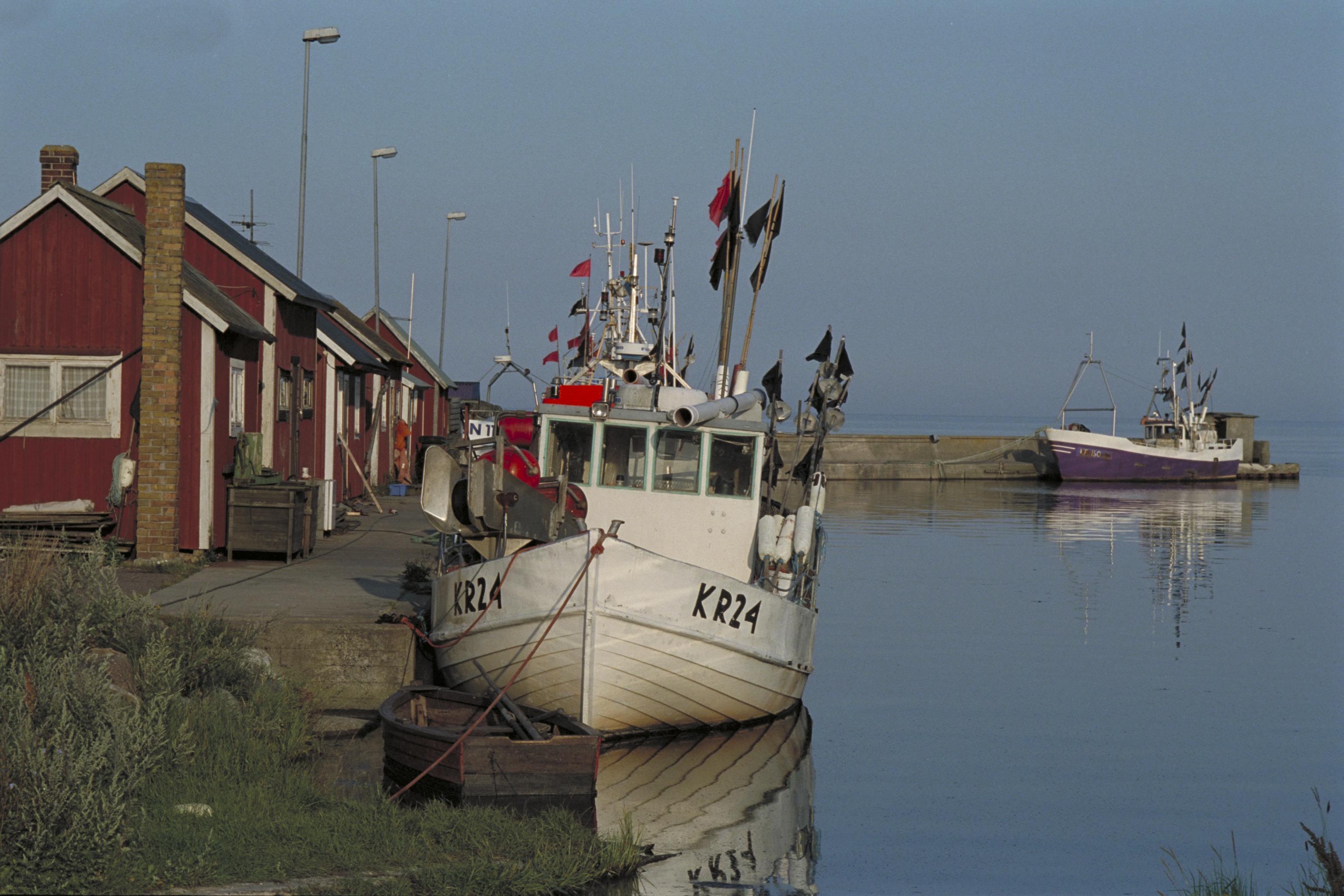 Bengt A Lundberg, Gräsgårds fiskehamn