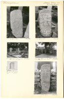 Kyrkogården. Runsignum Vg 167, Vg 166