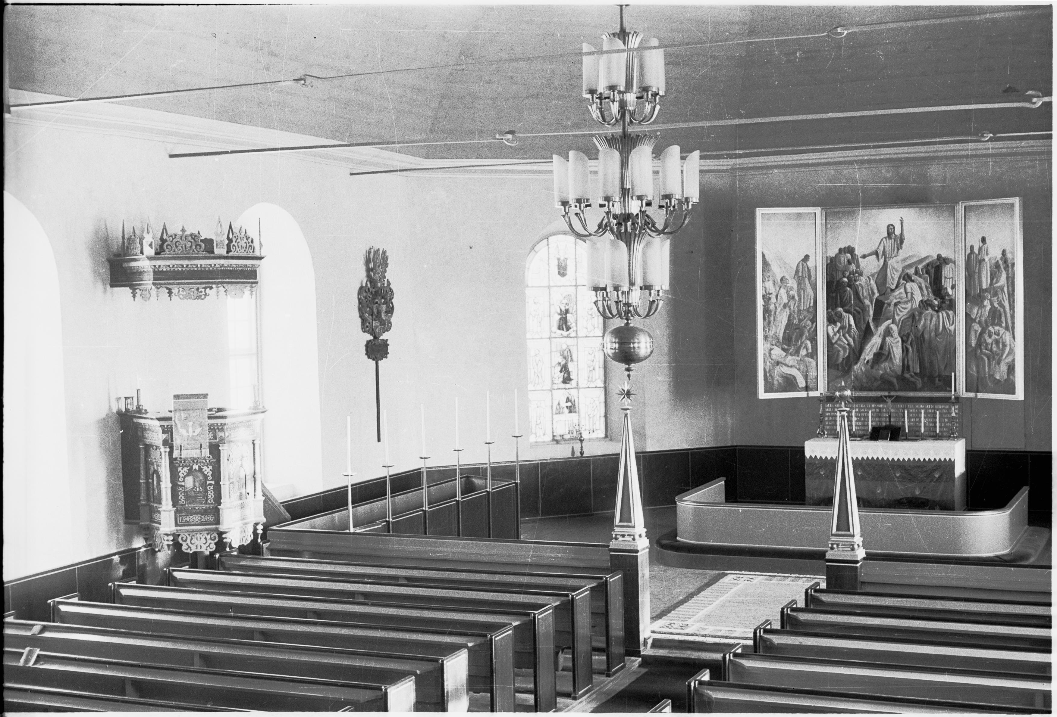 Bertil Berthelson, By kyrka