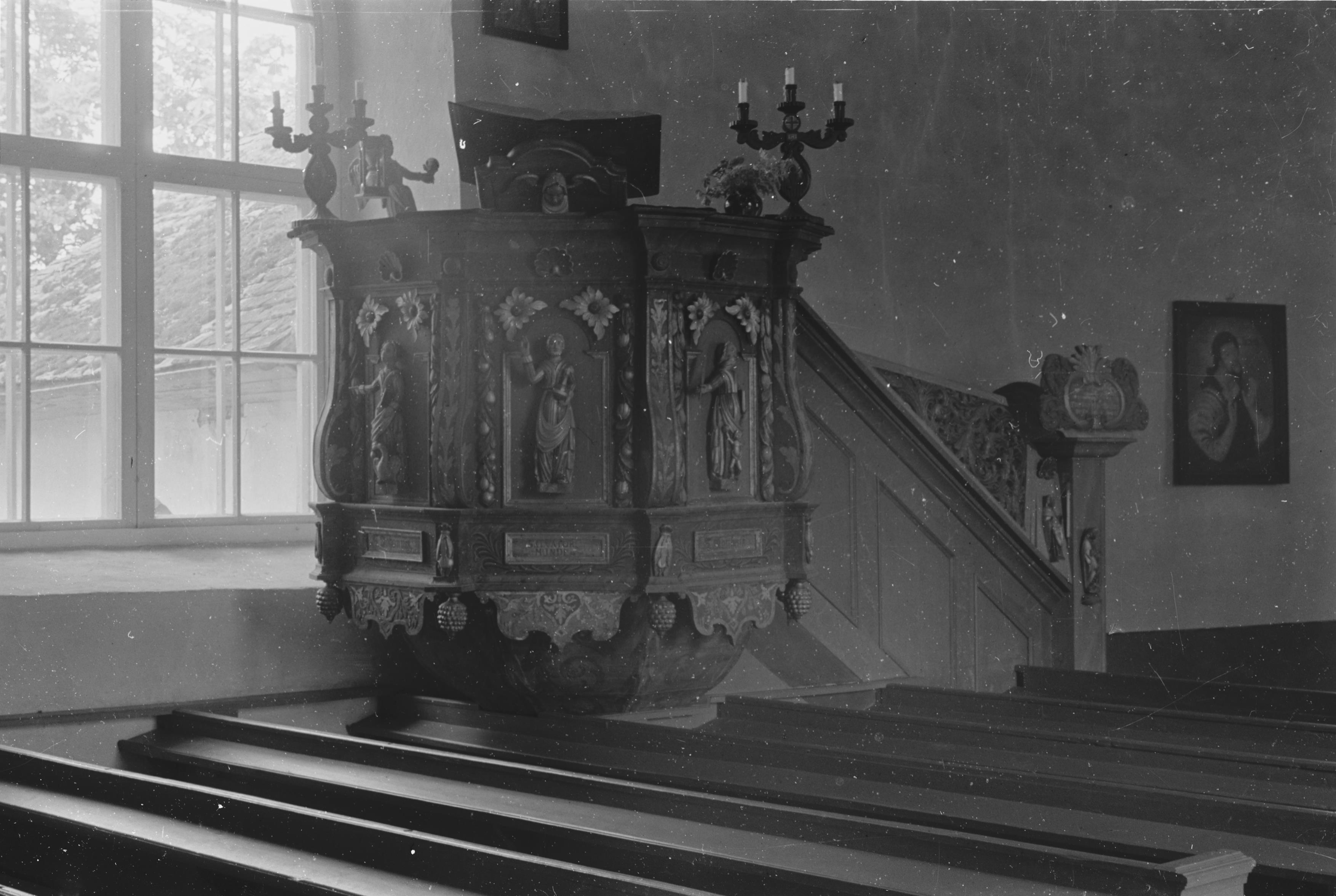 Bertil Berthelson, Älgå kyrka