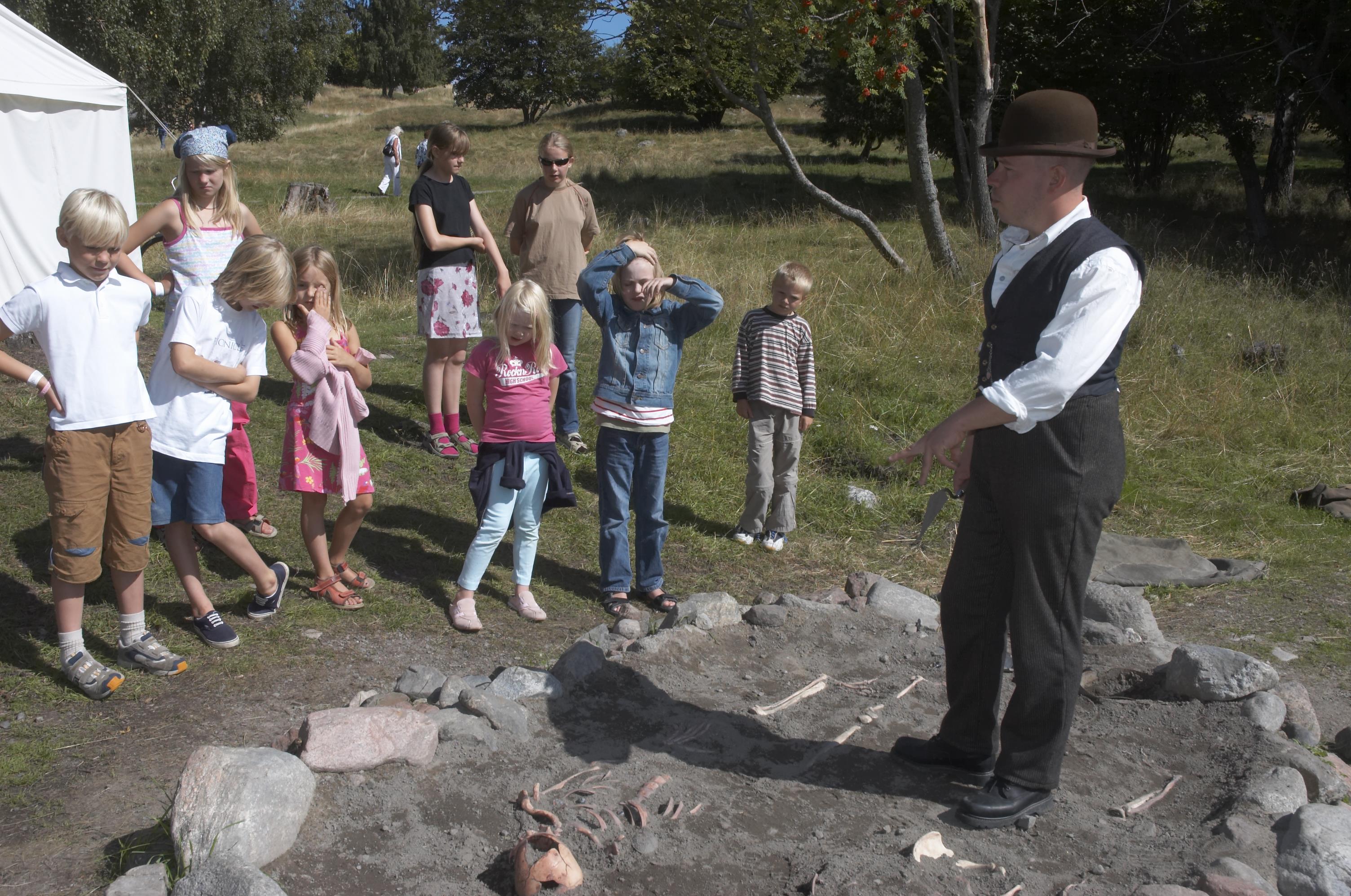 Bengt A Lundberg, Björkö-Birka