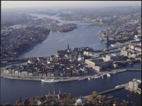 Gamla Stan och Riddarfjärden. City