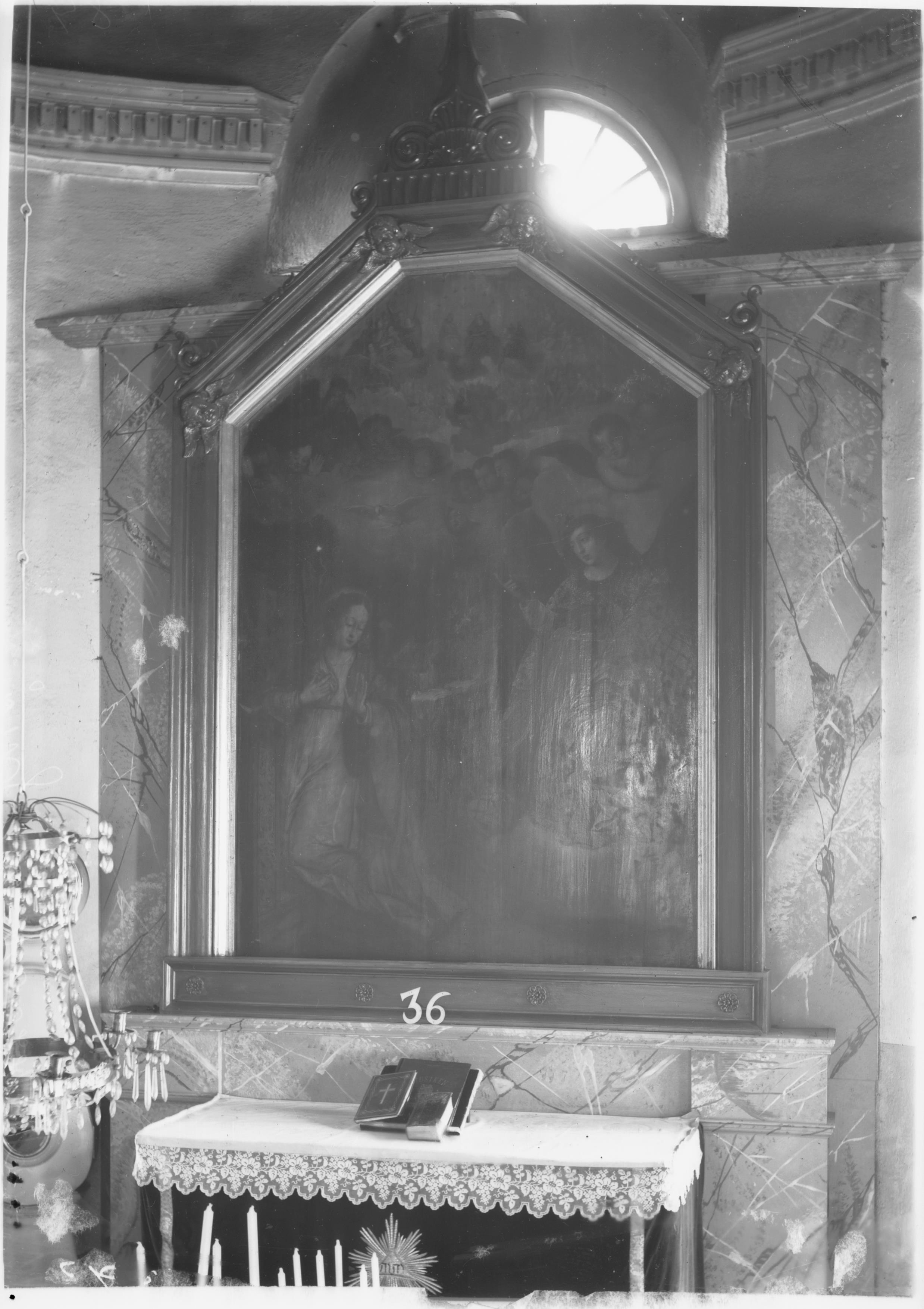 Manne Hofrén, Kläckeberga kyrka