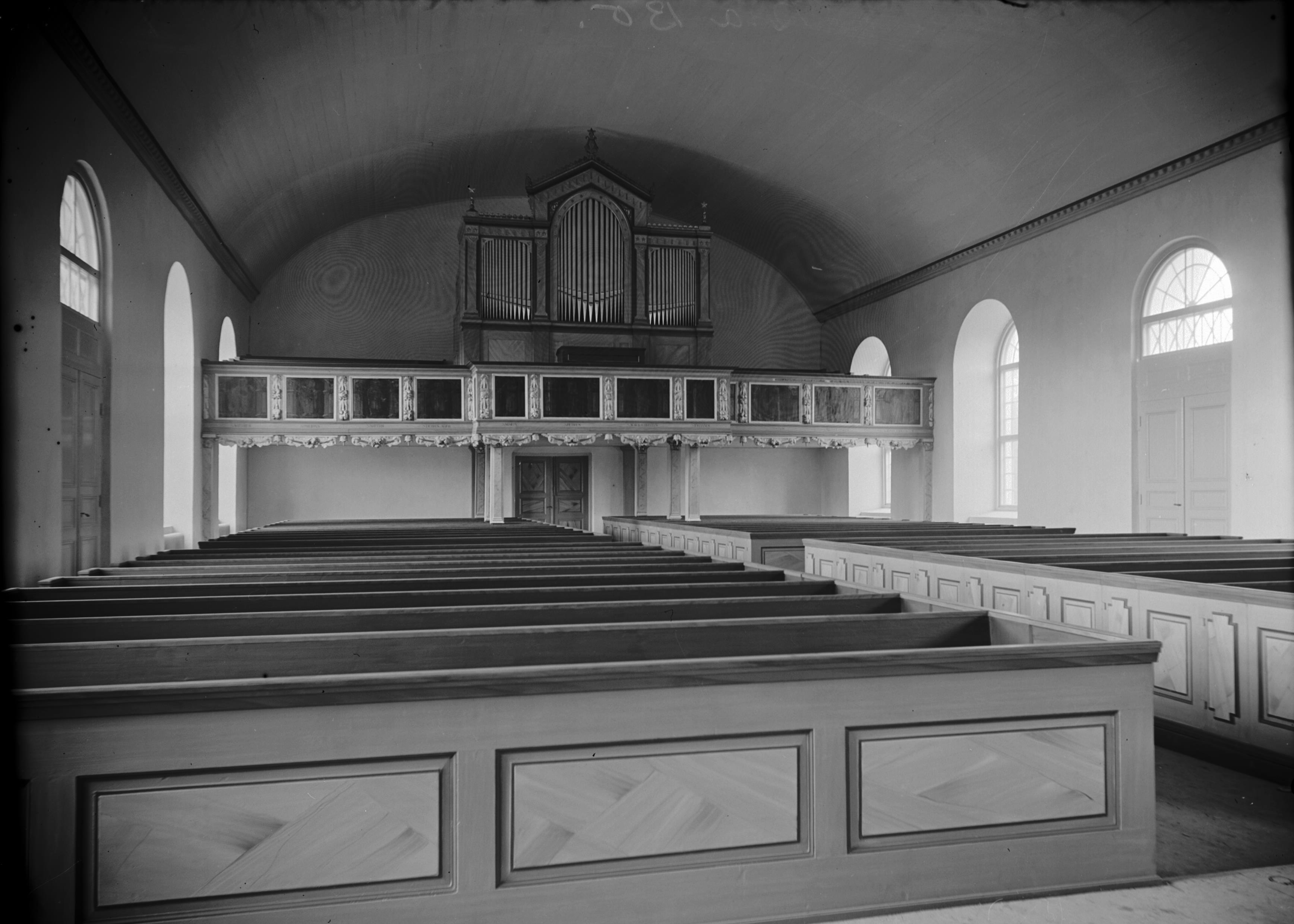 Axel Forssén, Valla kyrka