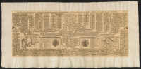 Nouvelle carte genealogique de la maison de Schawenbourg, de Holstein, d'Oldembourg et des ducs de Sleswick, qui ont donné l'origine a la famille roiale de Danemarck.[Bild]