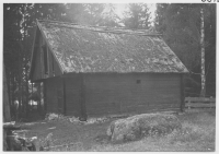 Grönteborda, bod med överkragat loft