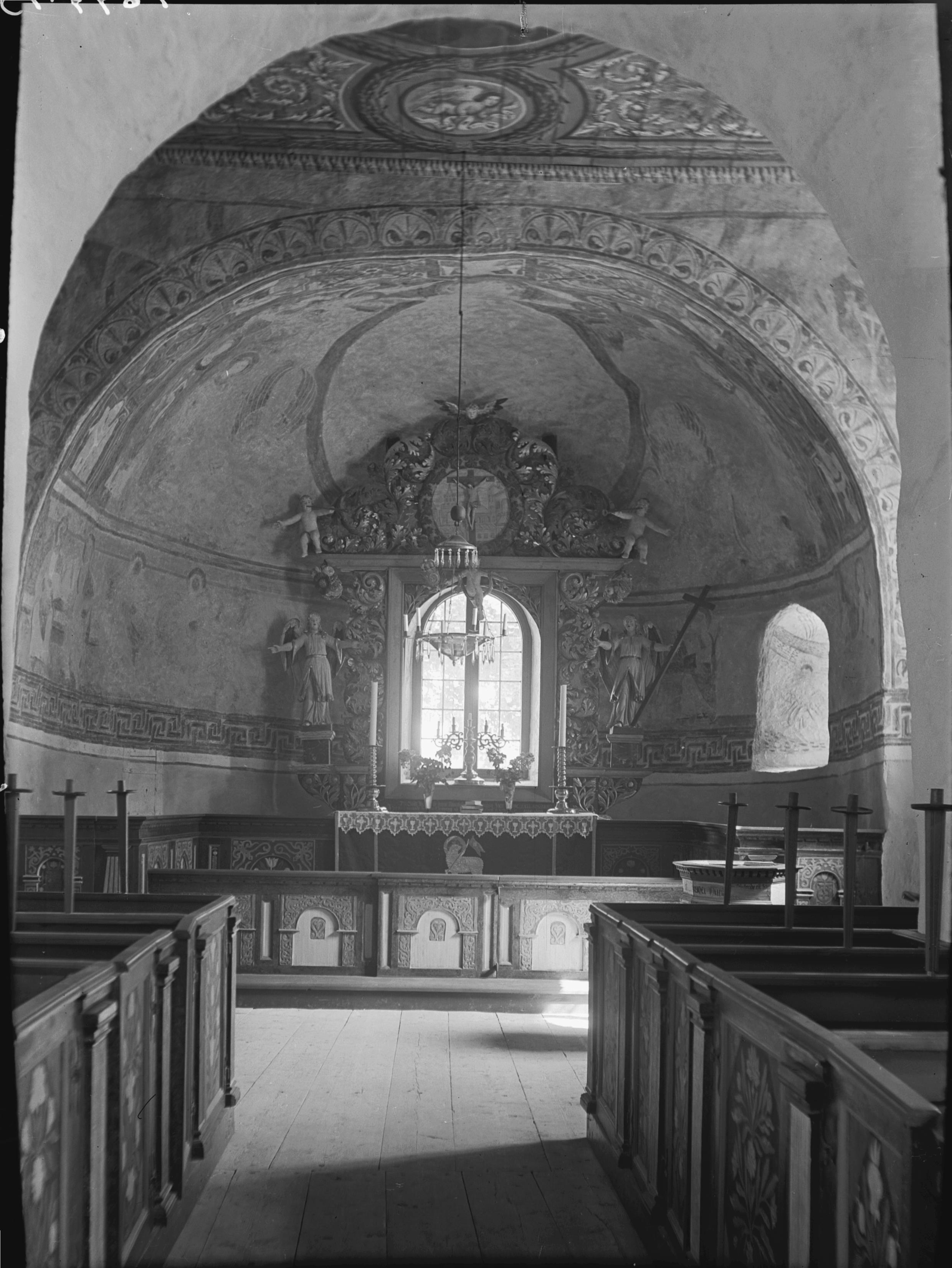 Einar Erici, Lannaskede kyrka (Lannaskede gamla kyrka