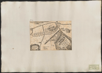 Abbildung des schwedischen läger bey Fürth und des Hertzogs von Friedtlandt aufm Altenberg bey Nürnberg, sampt dem darauff geschechnen anfall. A. 1632.[Bild]