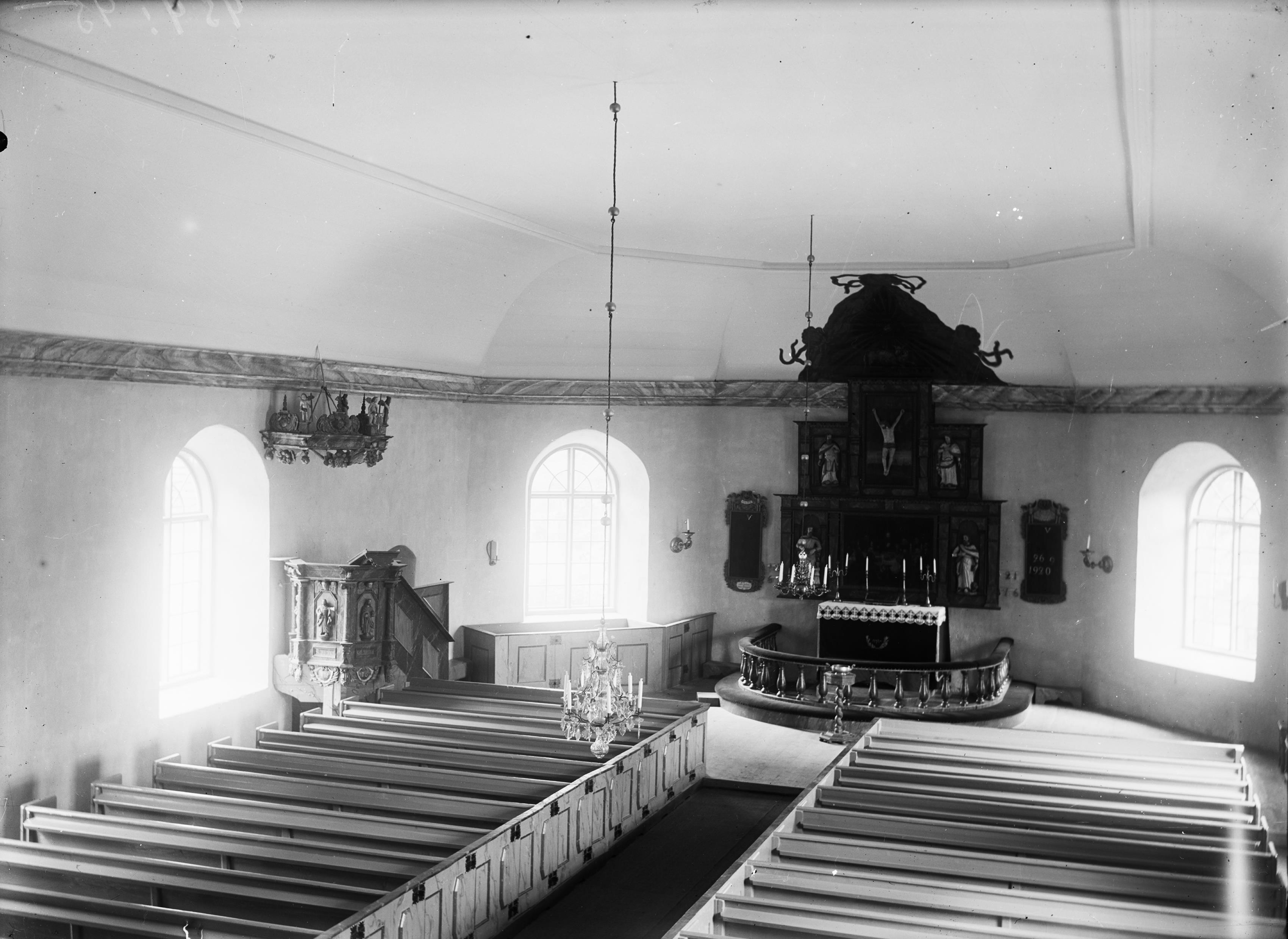 Oscar Svensson, Finnerödja kyrka