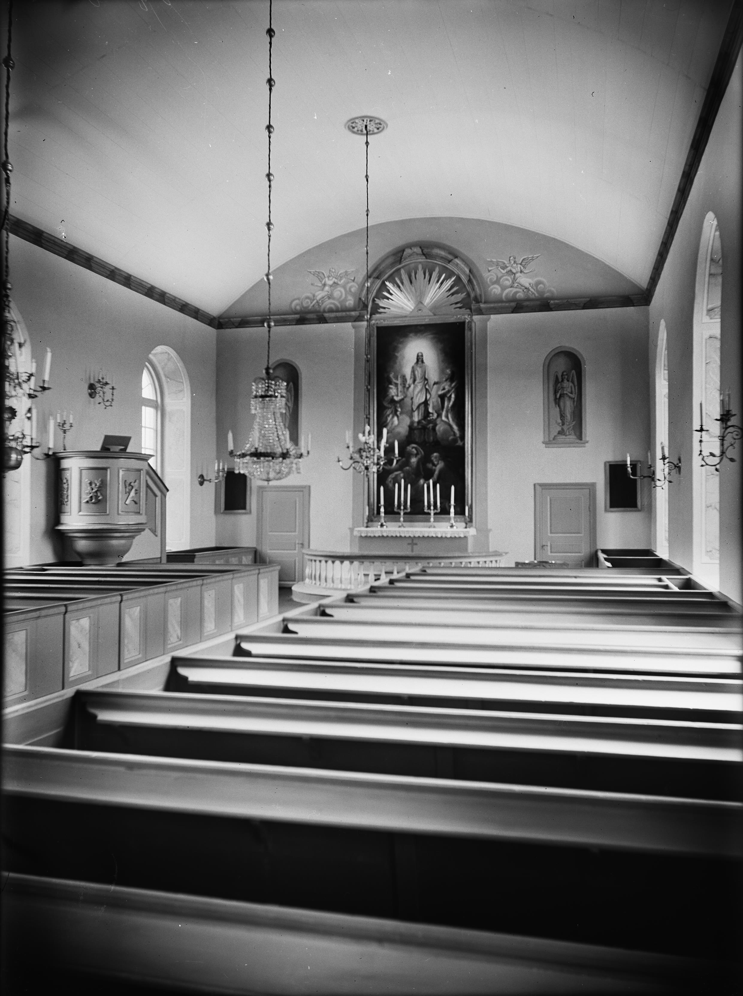 Axel Forssén, Skölvene kyrka