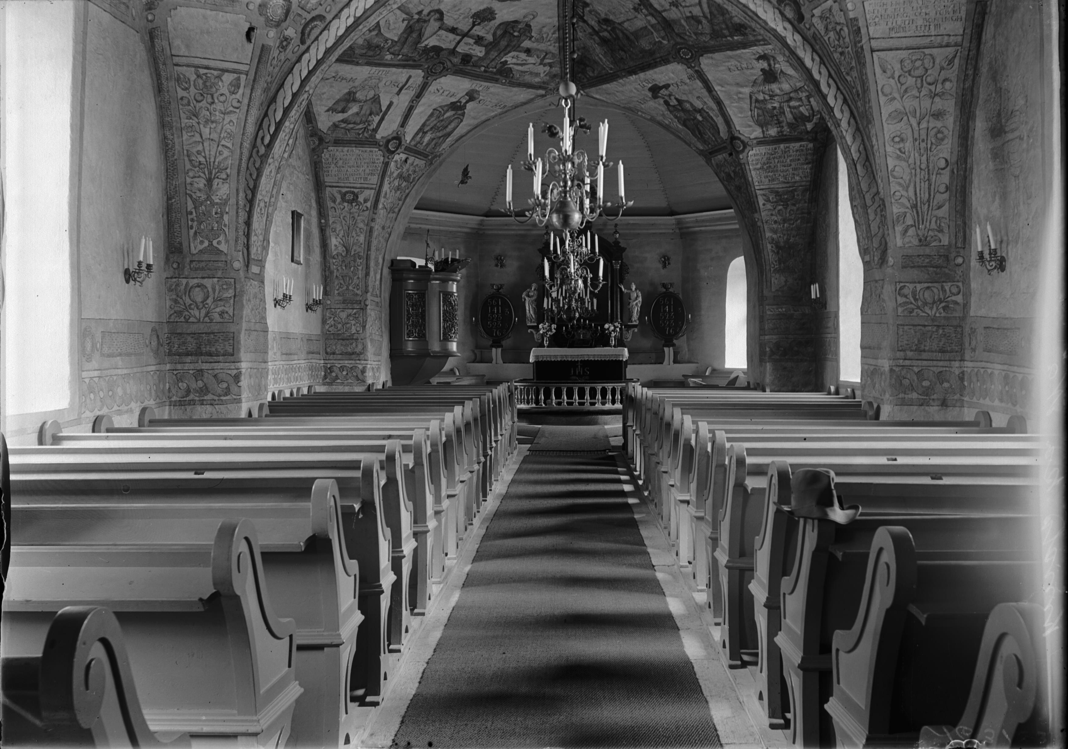 Bertil Waldén, Knista kyrka