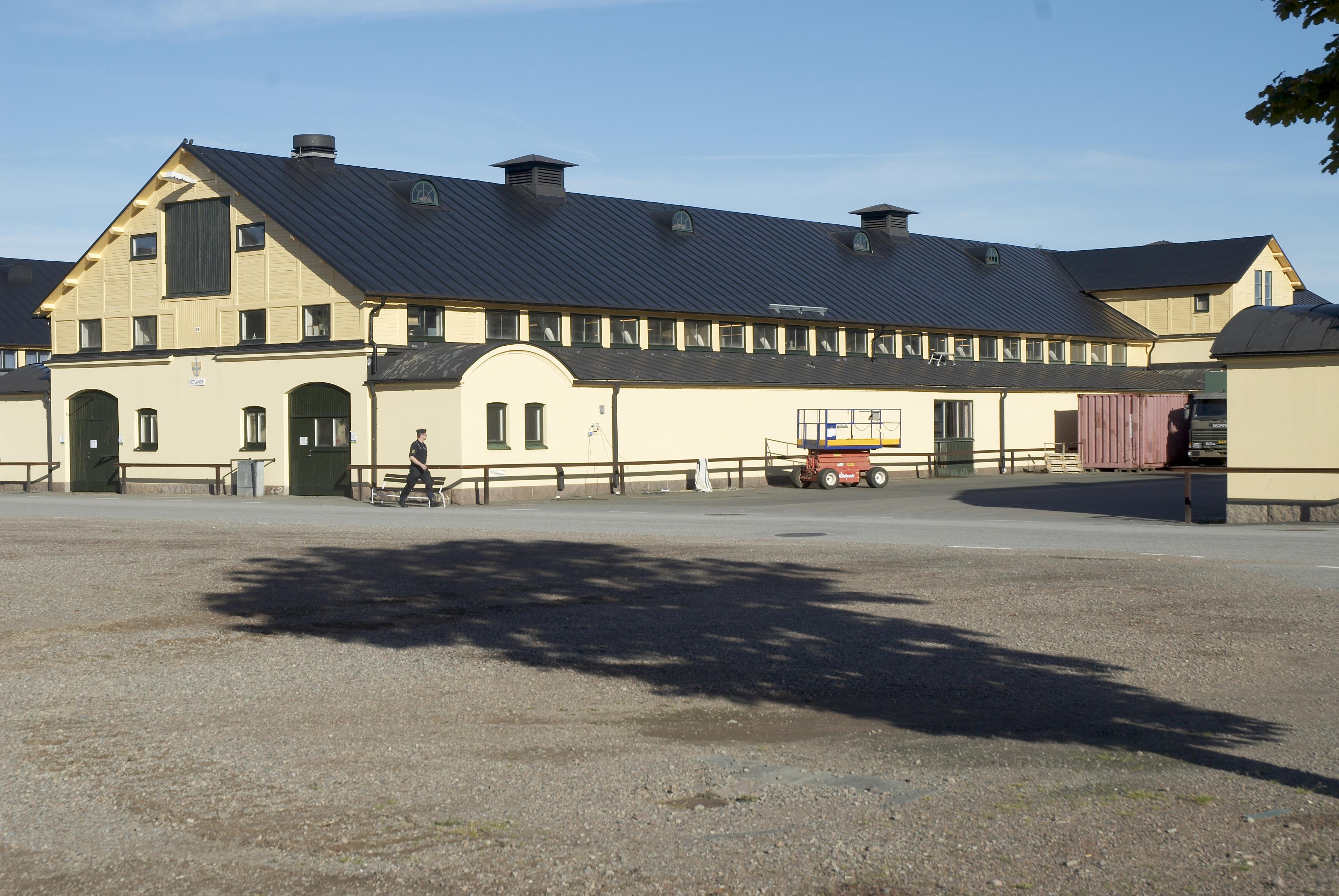 Bengt A Lundberg, Eksjö garnison