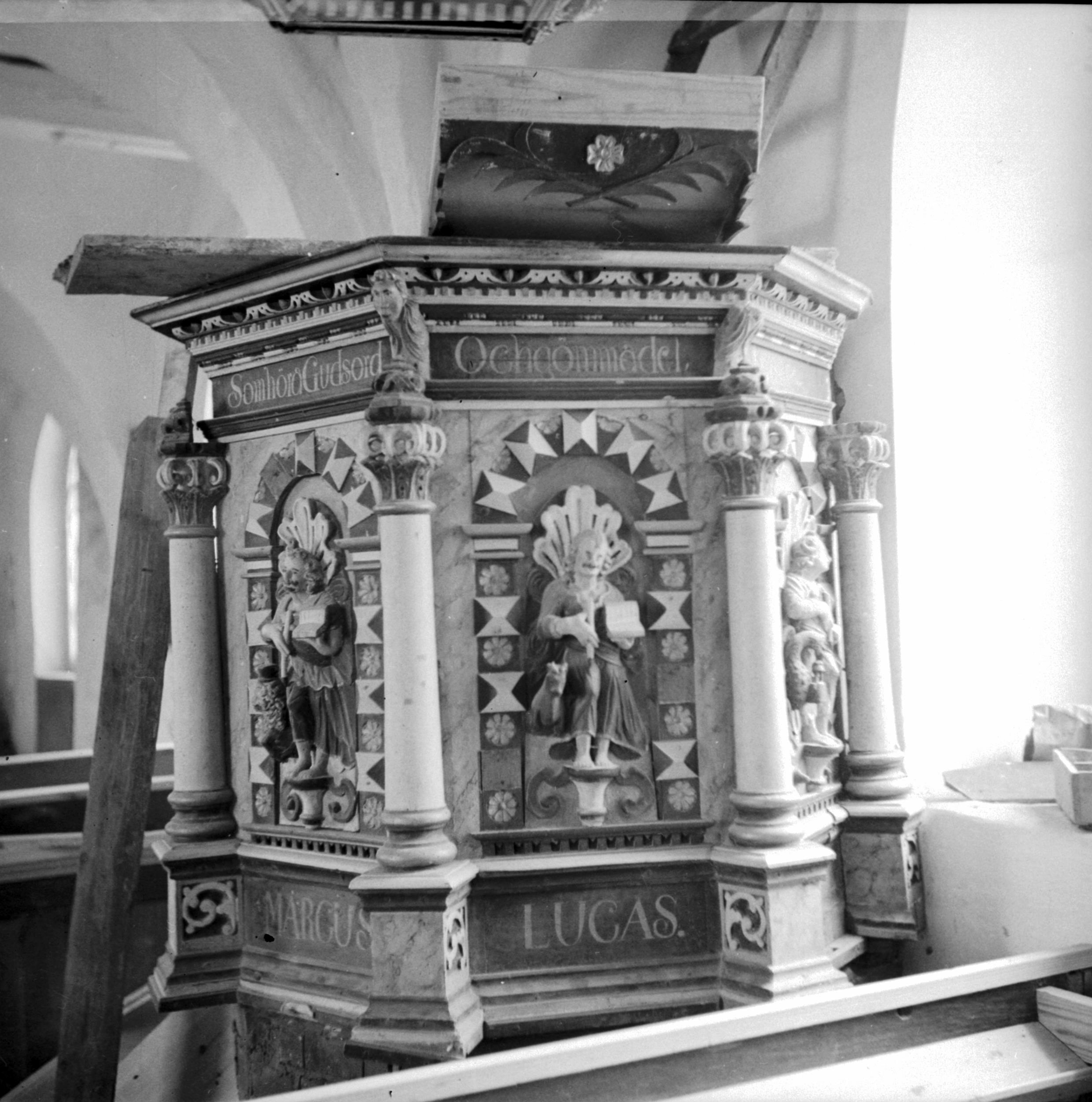 Osvald Owald, Västra Ingelstads kyrka