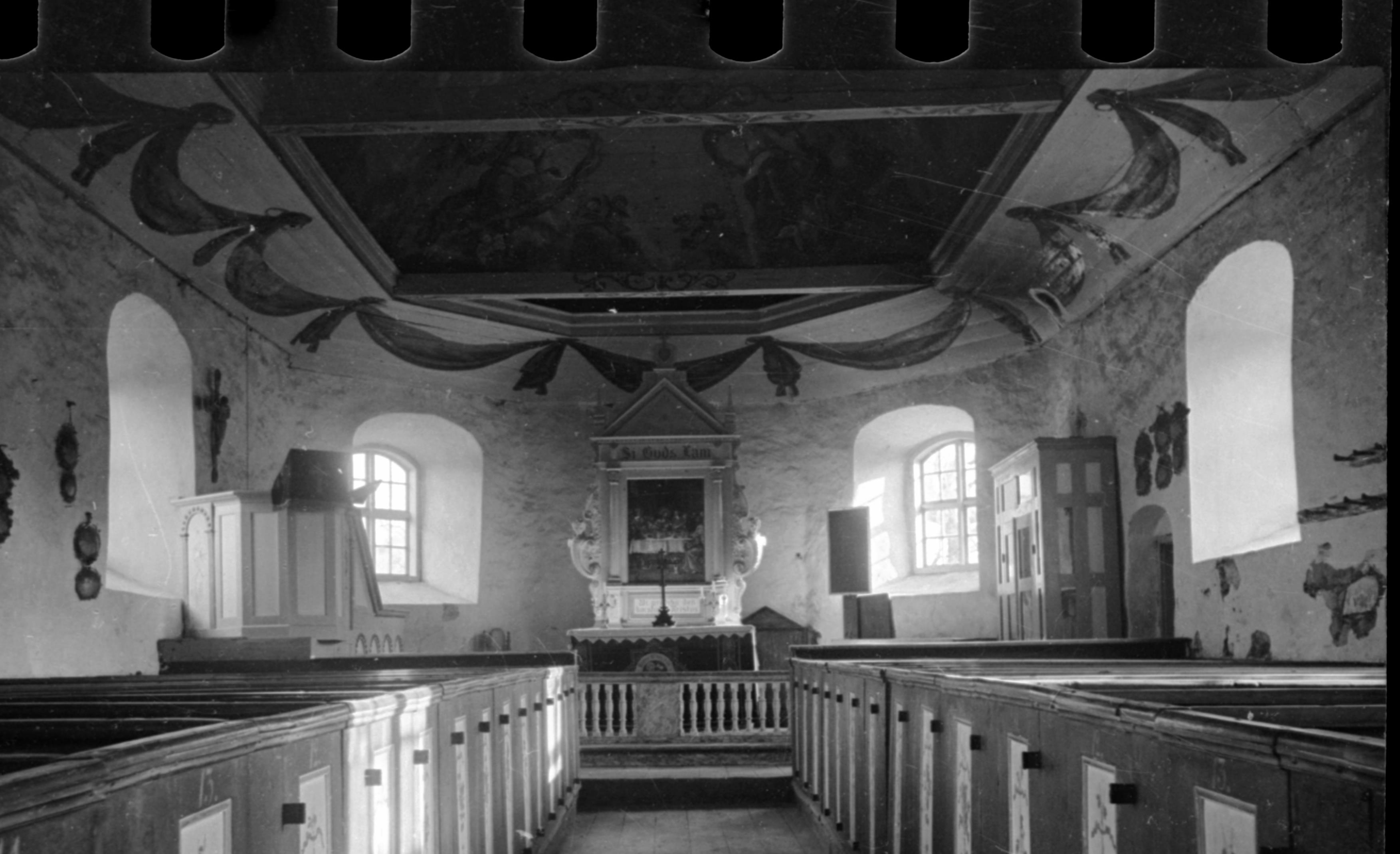 Bertil Berthelson, Öckerö gamla kyrka