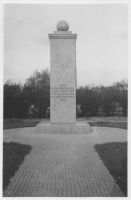 Trelleborg, minnessten från tyska folket 1926