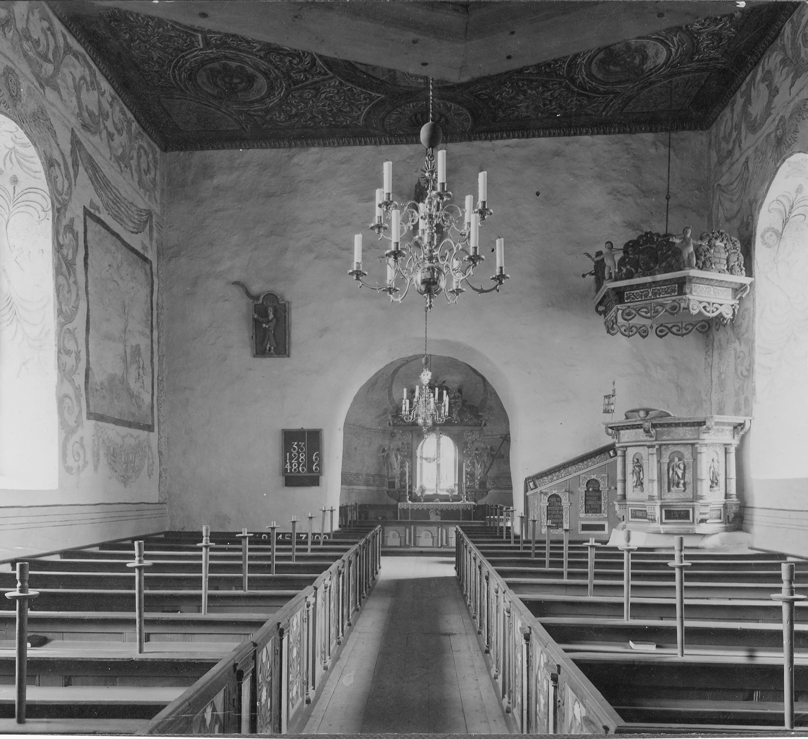 Iwar Anderson, Lannaskede kyrka (Lannaskede gamla kyrka