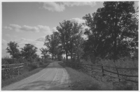 Landsvägen mellan Göksholm och Stora Mellösa
