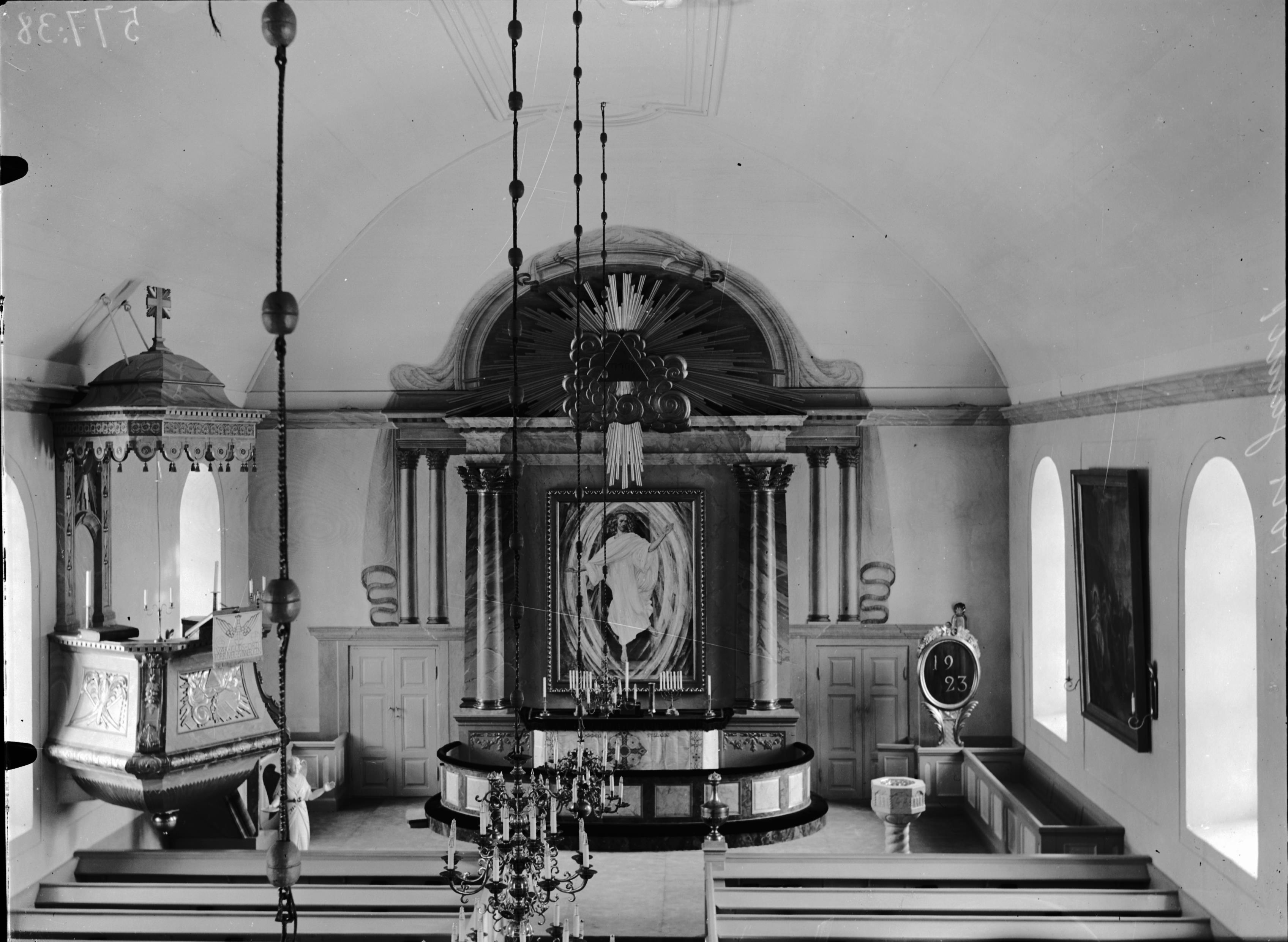 Oscar Svensson, Fors kyrka