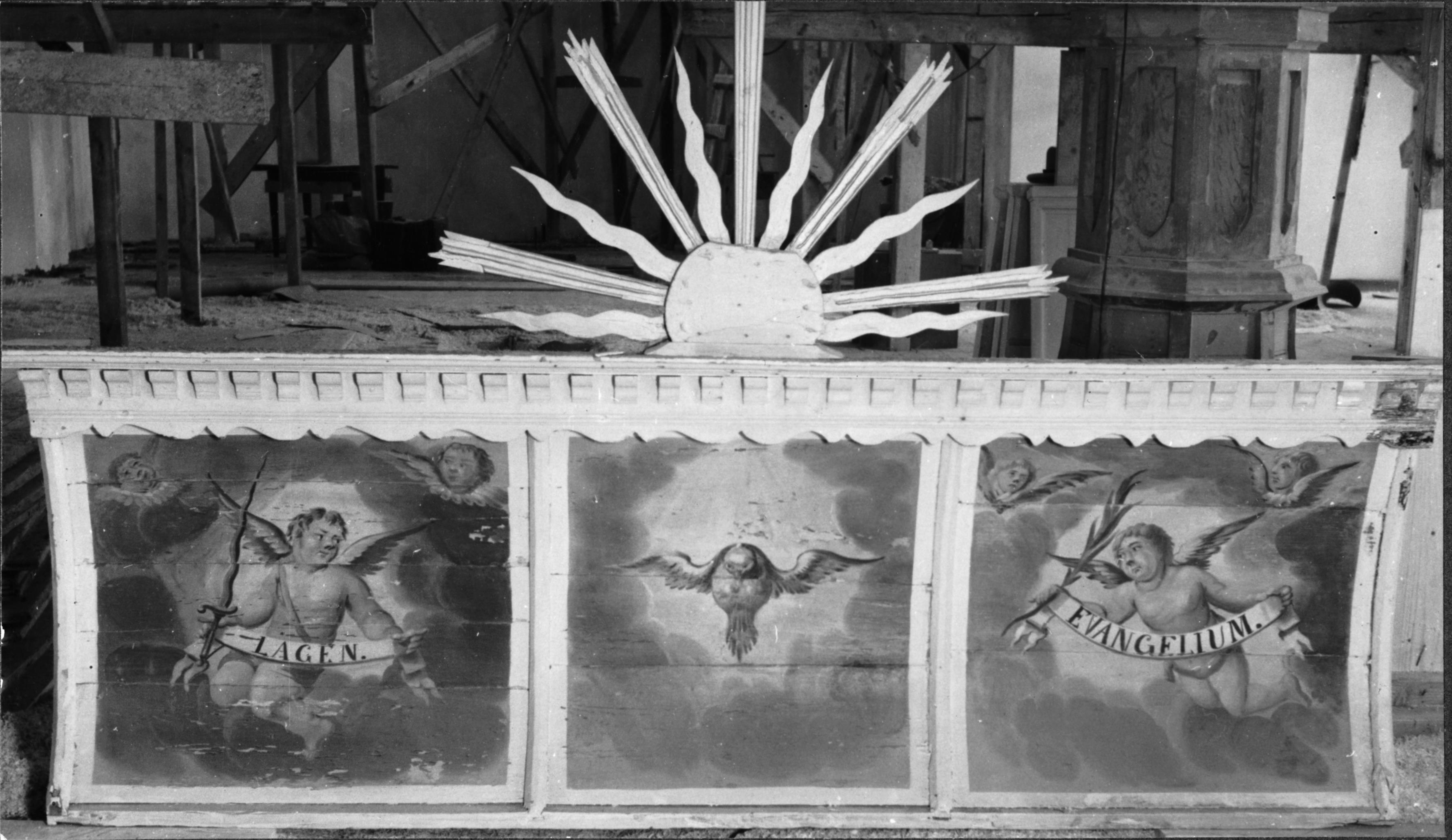 Iwar Anderson, Ljungs gamla kyrka