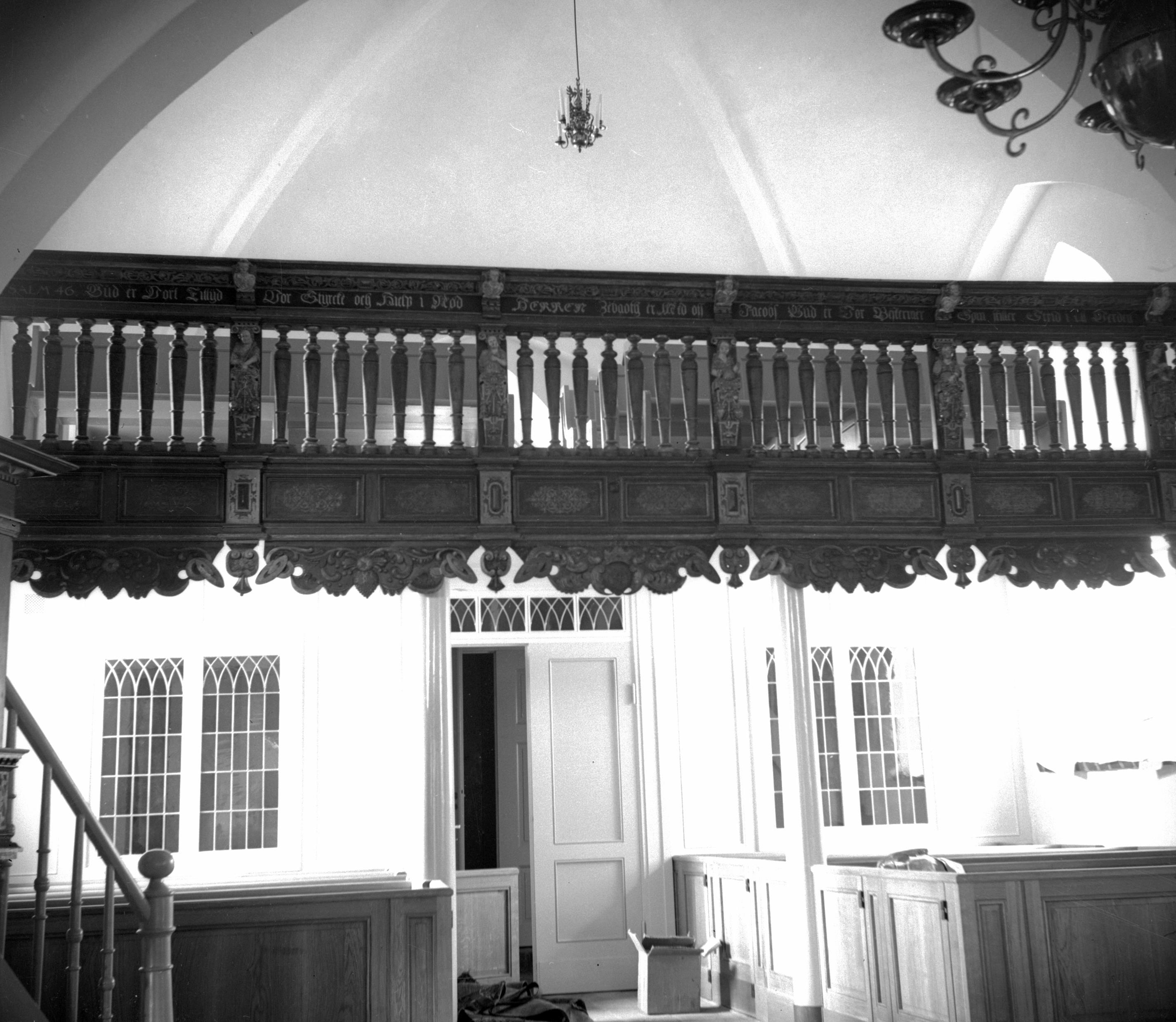 Osvald Owald, Raus kyrka